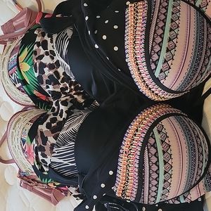 Set of 8 Large Bikini Tops